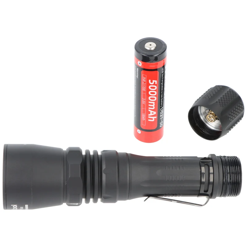 Weltool W3 Plus LEP-Laserlampe, taktische Version, Reichweite bis zu 1.800 Metern, 940 Lumen
