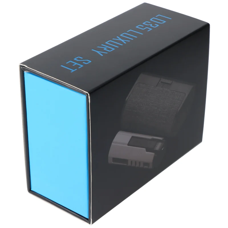 Imalent LD35 LED-Taschenlampe, Premium Edition mit Ladebox, bis zu 1200 Lumen, schwarz