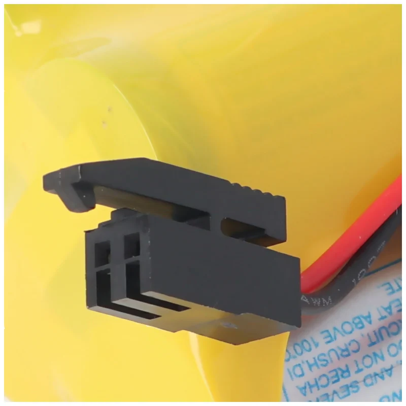 AccuCell Stecker beachten ! 6 Volt Batterie passend für BR-2/3AGCT4A, A98L-0031-0025, CL 25A, A06B-6114-K504, bitte Stecker mit originaler Batterie exakt vergleichen