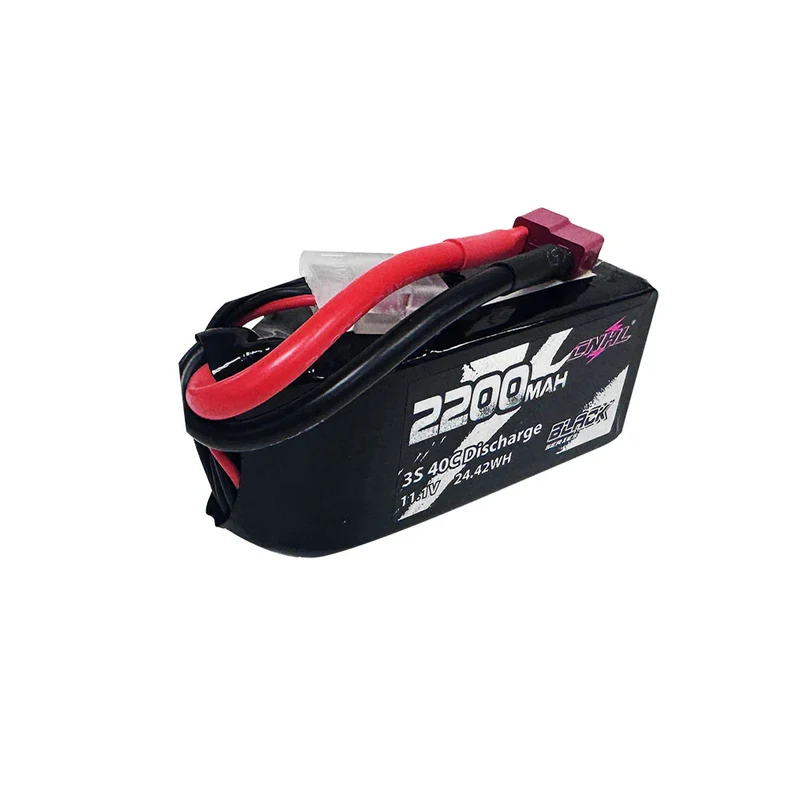 CNHL Black Series Shorty 2200 mAh 3S 11,1 V 40 C Lipo-Akku mit T/Dean-Stecker