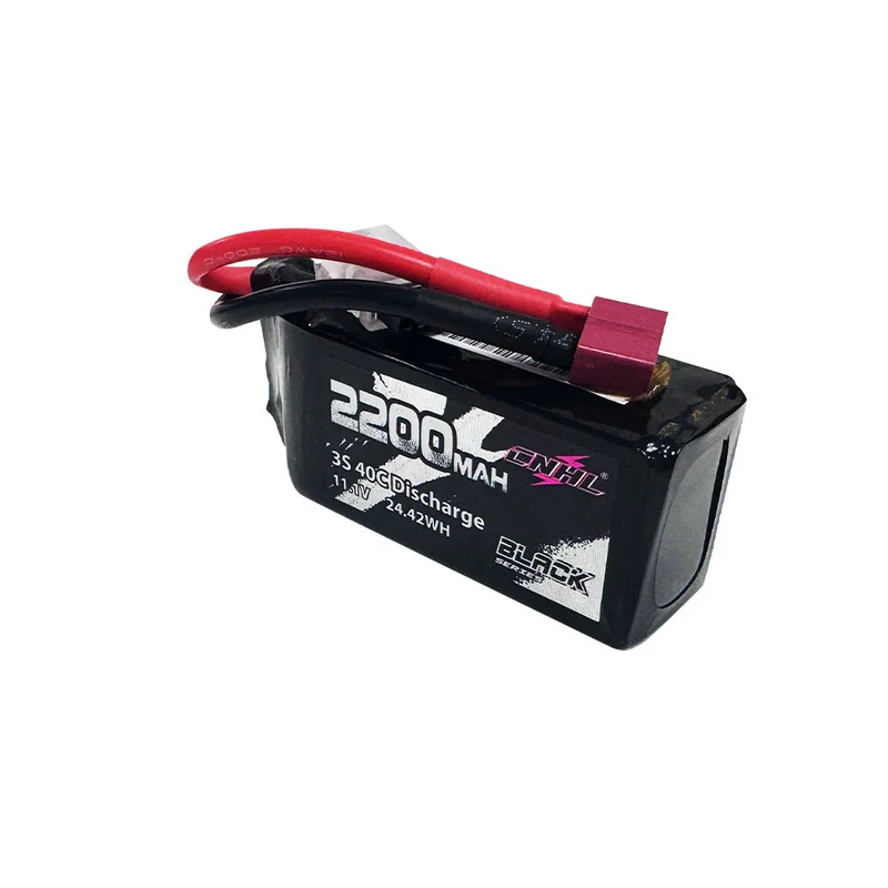 CNHL Black Series Shorty 2200 mAh 3S 11,1 V 40 C Lipo-Akku mit T/Dean-Stecker