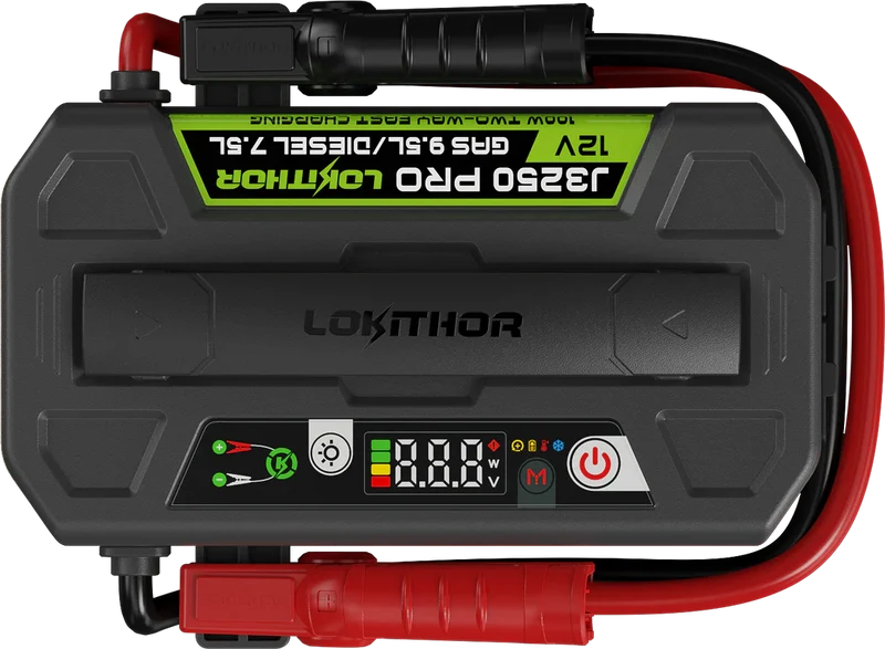 Lokithor J3250 PRO LiFePO4 12V 74,24Wh 3250A Starthilfe