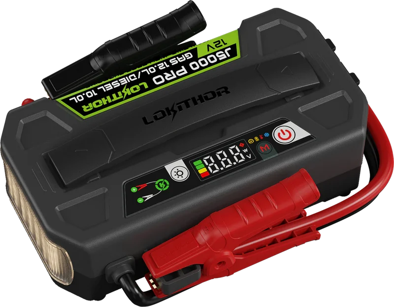Lokithor J5000 PRO LiFePO4 12V 99,84Wh 5000A Hochleistungs-Starthilfe