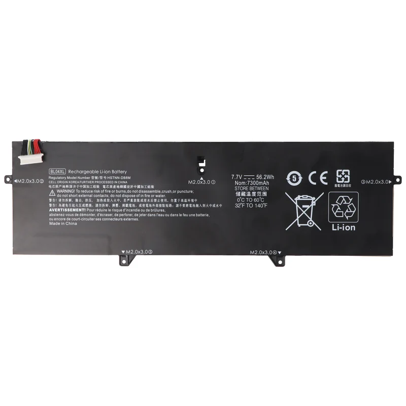 AccuCell Akku passend für HP EliteBook x360 1040 G5/G6, Li-Polymer, 7,7V, 7270mAh, 56Wh