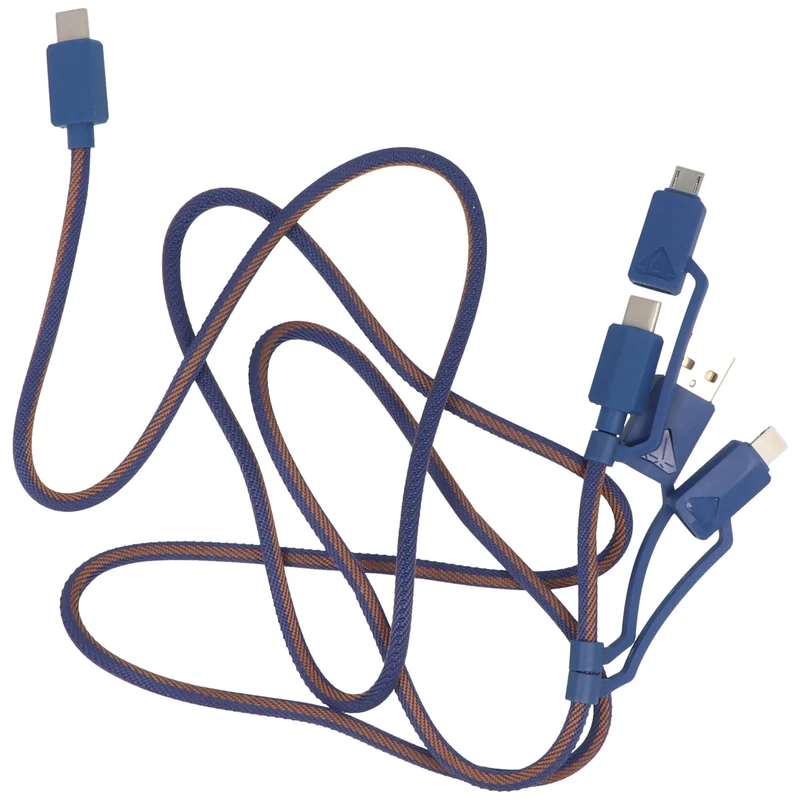 Xtar 3A USB-Ladekabel USB-PDC-3 Multifunktionales USB-Daten und Lade Kabel 1,2 Meter bis 3A max. 65W