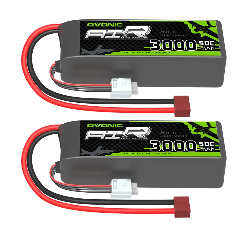 Ovonic Air 3S Lipo Akku 3000mAh 50C 11,1V mit Deans-Stecker (2 St.)