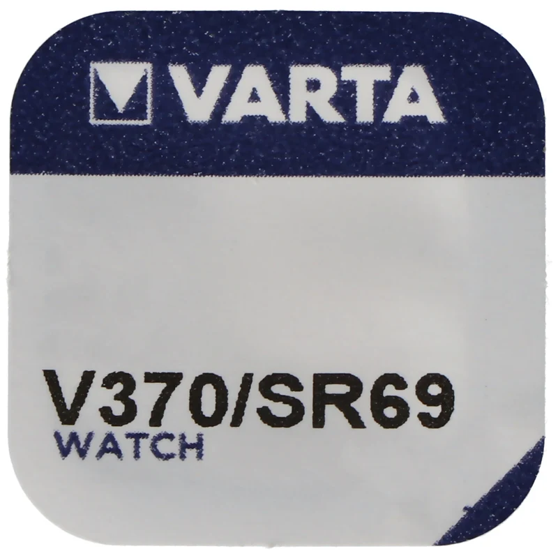 Varta V370, SR69, SR920W Knopfzelle für Uhren etc.