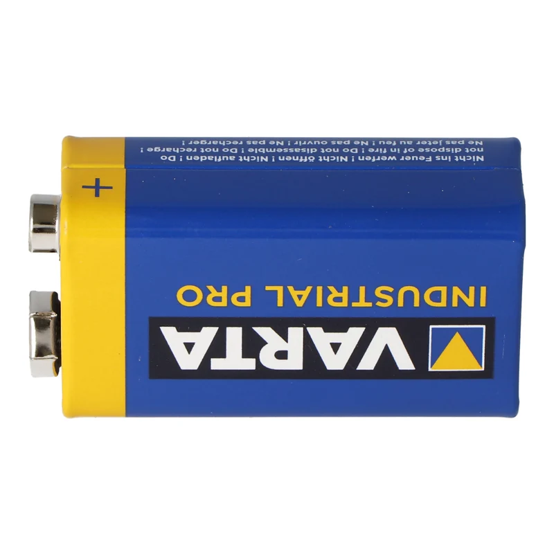 Varta 4022 Industrial 9-Volt Batterie 9 Volt 550mAh 6AM6