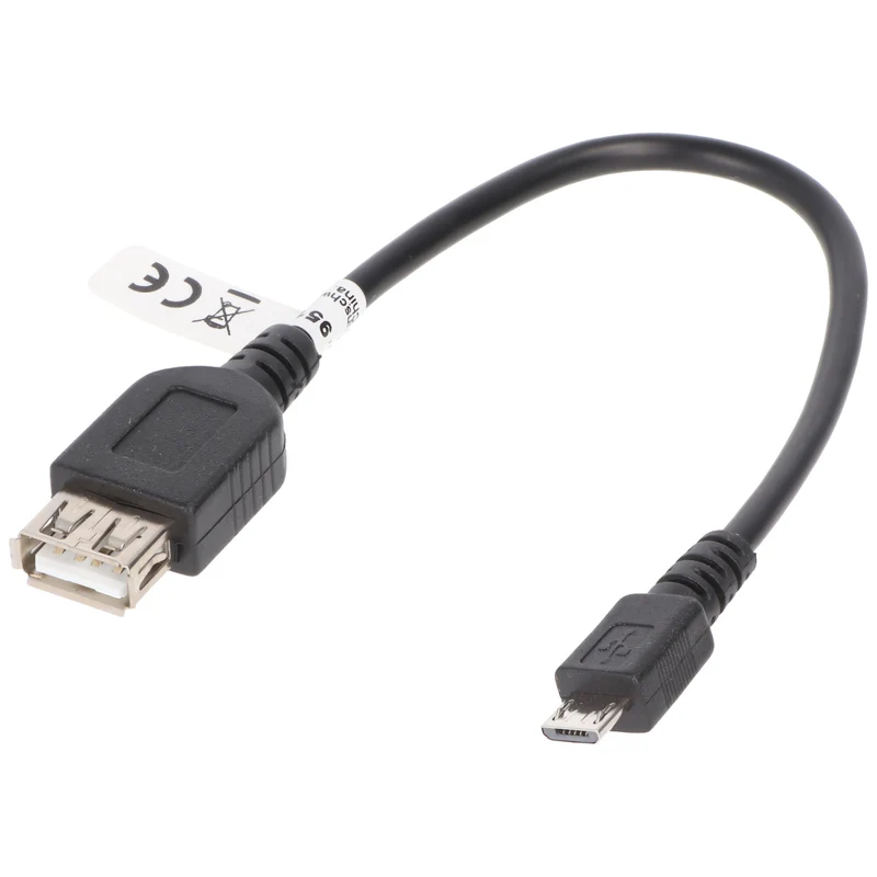 Goobay USB 2.0 Hi-Speed Adapter 0,2m USB 2.0-Buchse (Typ A) > USB 2.0-Micro-Stecker (Typ B)