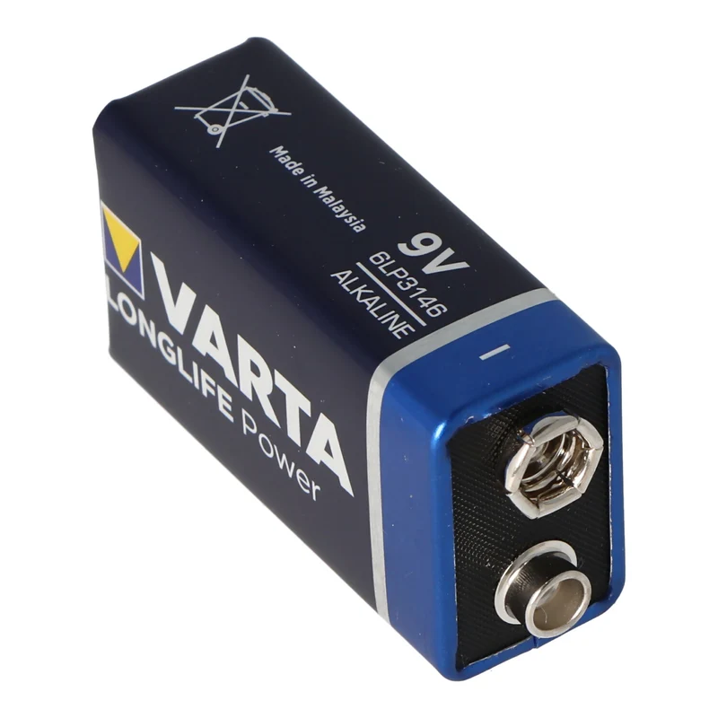 Varta Longlife Power 9-Volt Block Batterie 1 Stück lose Ware unverpackt