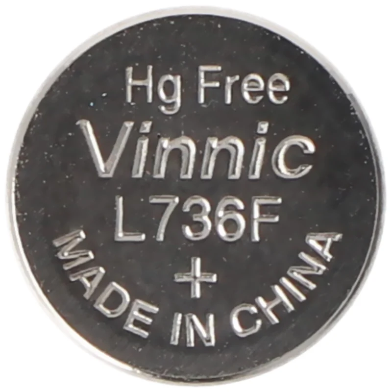 Vinnic 10 Stück Alkaline Batterie AG3, LR41 Alkaline Batterie L736F, AG3, L736 F, G3, G3A, SR41