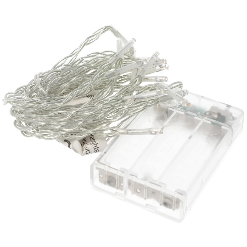 EGB LED-Mini-Lichterkette 20 flg. Batteriebetrieb mit Timer