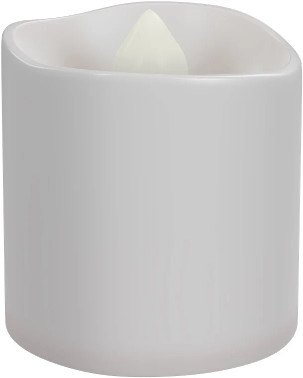 Goobay 6er-Set LED-Teelichter - Kerzen-Set mit Fernbedienung, für den Innenbereich (IP20), warmweiß (2700 K), Aufladung über USB