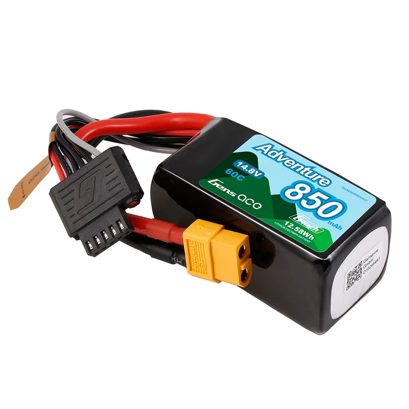 Gens Ace Adventure G-Tech 850 mAh 4S1P 14,8 V 60 C RC-Auto-LiPo-Akku