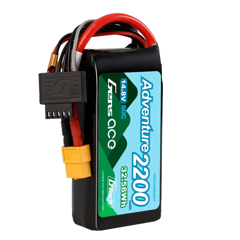 Gens Ace Adventure G-Tech 2200 mAh 4S1P 14,8 V 60 C RC-Auto-LiPo-Akku