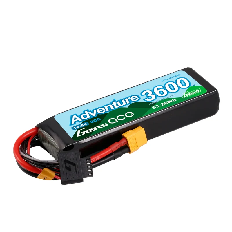 Gens Ace Adventure G-Tech 3600 mAh 4S1P 14,8 V 60 C RC-Auto-LiPo-Akku