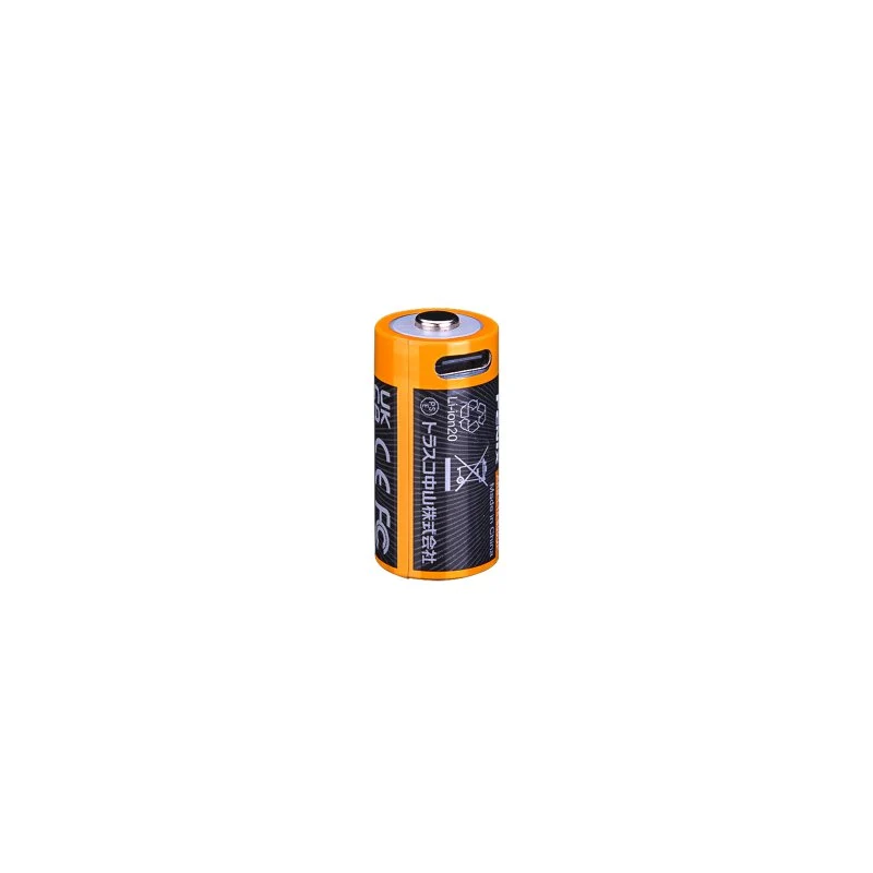 Fenix 16340 (R123A) 800mAh 3,7V ARB-L16-800UP Li-Ion Akku USB-C
