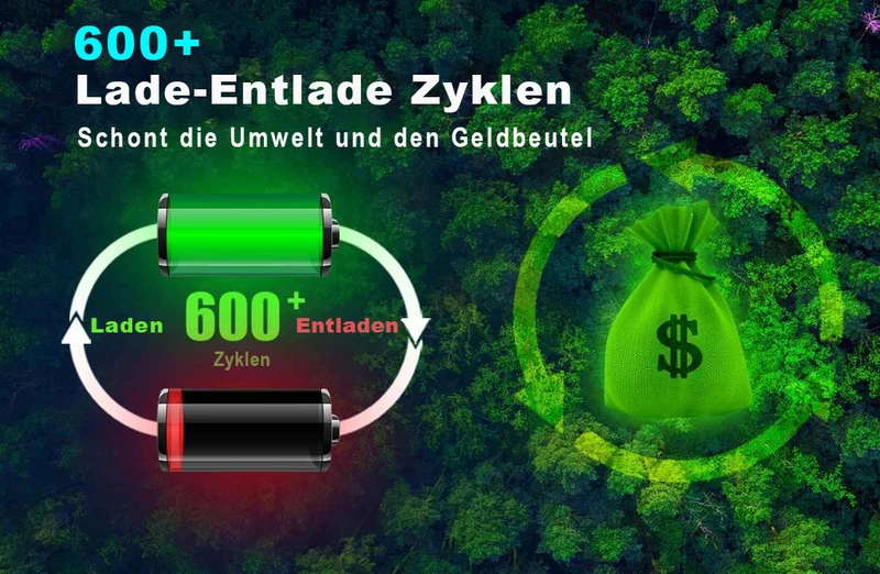 XTAR 21700 6000mAh 3,7V Li-Ion-Akku elektronisch geschützt
