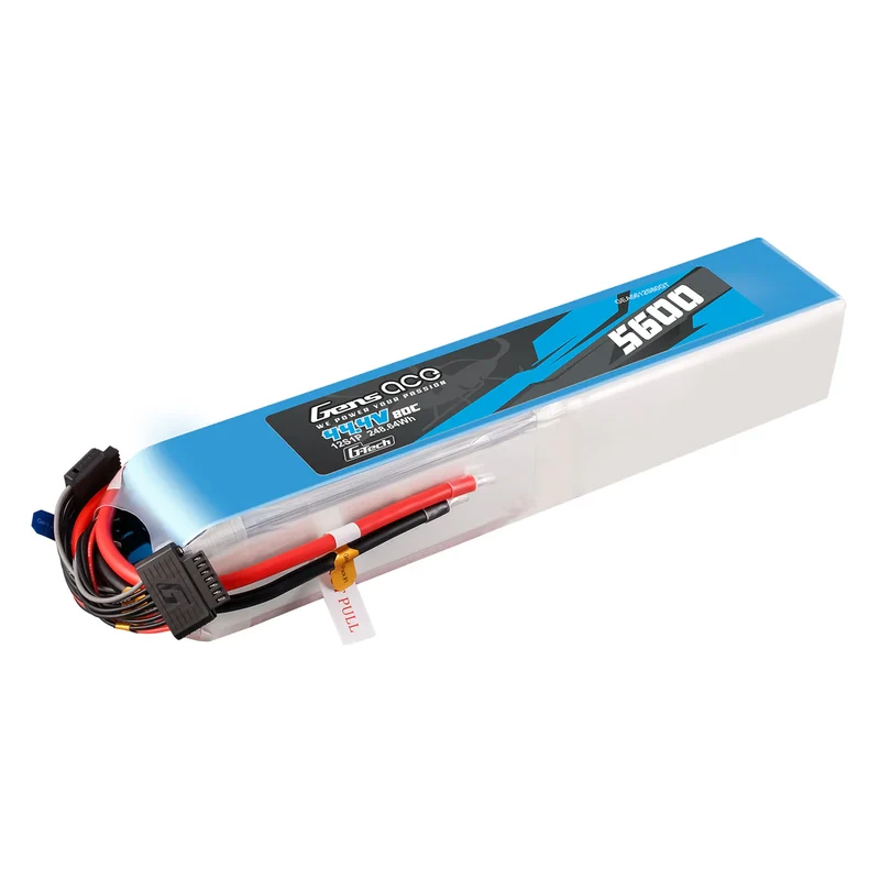 Gens Ace G-Tech 12S LiPo Akku 5600mAh 44,4V 80C 12S1P LIPO-Akku