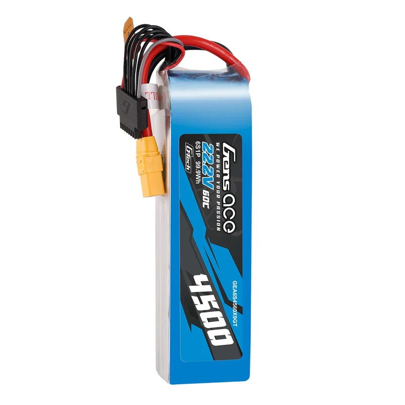 Gens Ace G-Tech 6S LiPo Akku 4500mAh 22,2V 60C 6S1P XT90 LIPO-Akkupack