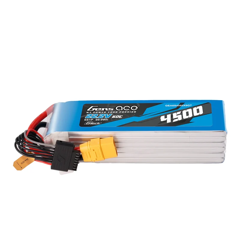 Gens Ace G-Tech 6S LiPo Akku 4500mAh 22,2V 60C 6S1P XT90 LIPO-Akkupack