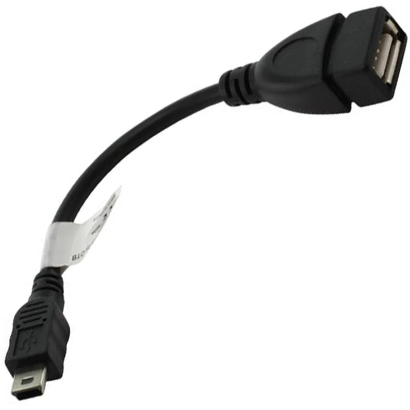 AccuCell USB-Kabel mit Mini-B-Stecker auf A-Anschluss kompatibel zu Sony VMC-UAM1