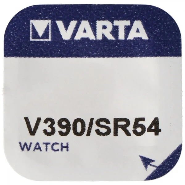 Varta V390, SR54, SR1130SW Knopfzelle für Uhren etc.