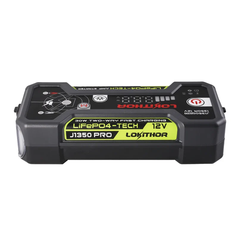 Lokithor J1350 PRO LiFePO4 12V 25,6Wh 1350A Starthilfe