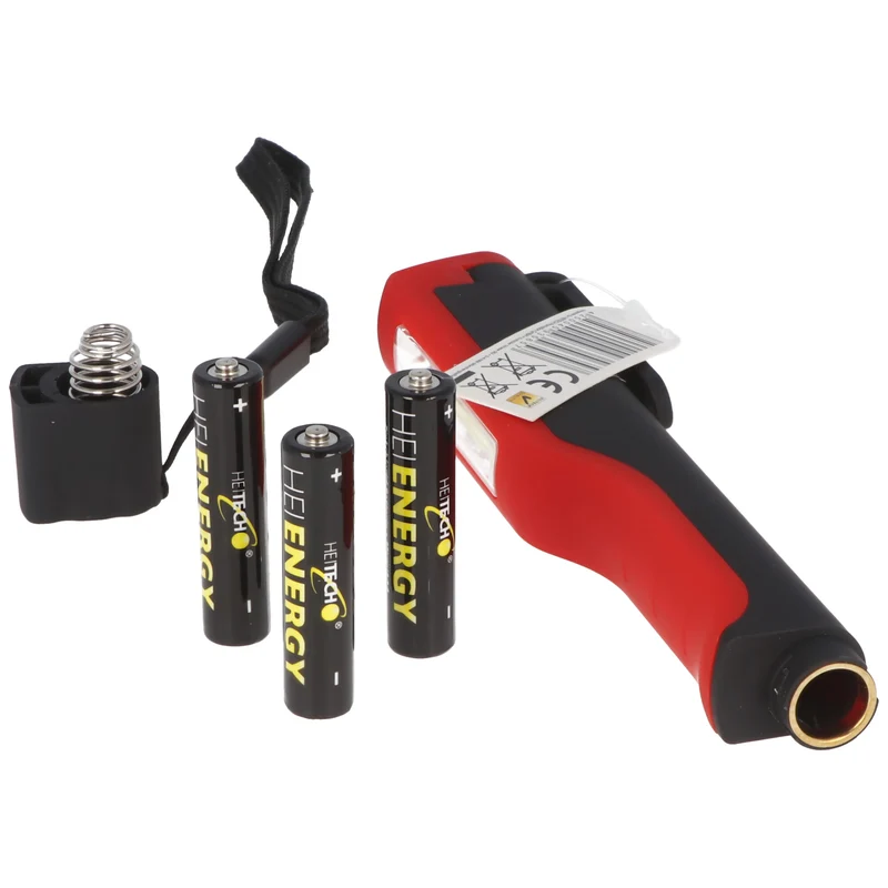 Heitech LED Leuchtstift mit max. 200 Lumen, inklusive 3 AAA Micro Batterien