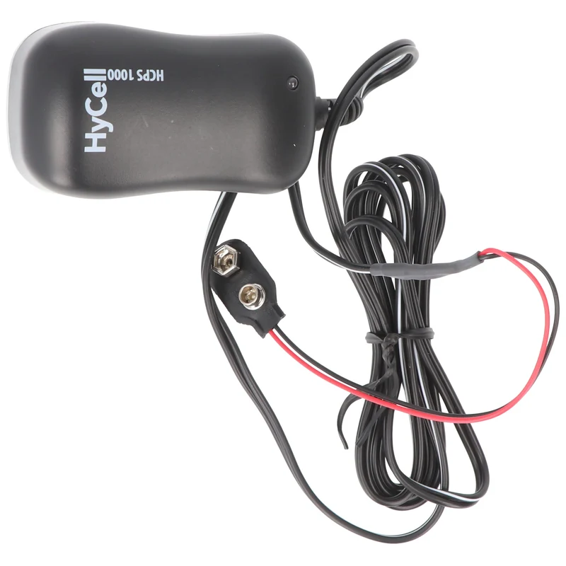 AccuCell Universalnetzteil mit 9 Volt Batterieanschluss, perfekt um klassische 9 Volt Batterien oder Akkus zu ersetzen, max. 1000mA Ladestrom