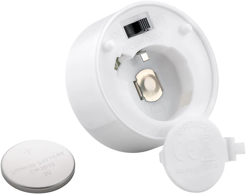 Goobay 4er-Set LED-Teelicht mit Timer - Wunderschöne und sichere Lichtlösung für viele Bereiche wie Haus und Loggia, Büros oder Schulen