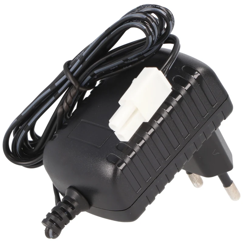 AccuCell Ladegerät für 12V RC AkkuPack mit Mini Tamiya Stecker 12V, Ladestrom max. 250mA