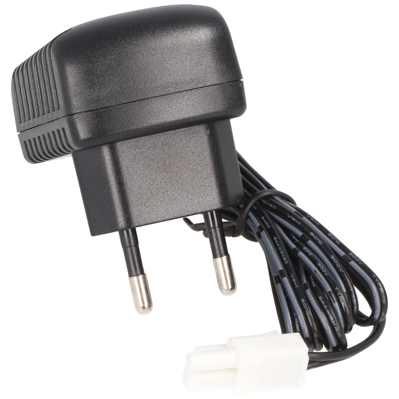 AccuCell Ladegerät für 12V RC AkkuPack mit Mini Tamiya Stecker 12V, Ladestrom max. 250mA