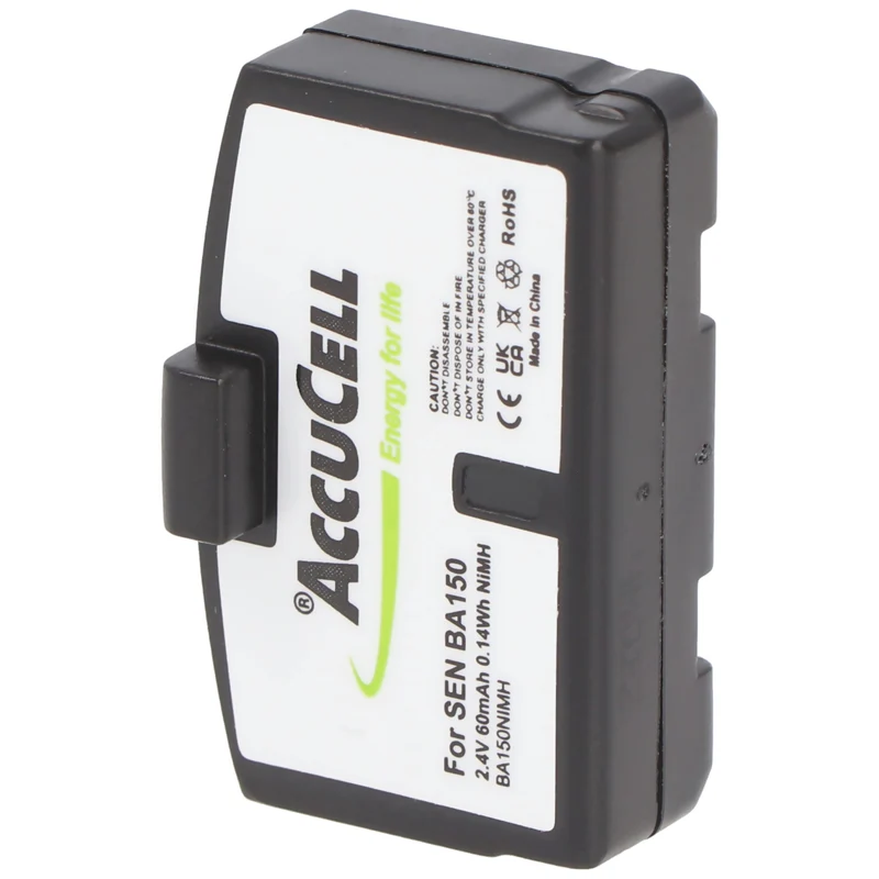 AccuCell Akku passend für Sennheiser BA150, BA151, BA152, RS6, TR820 NiMH