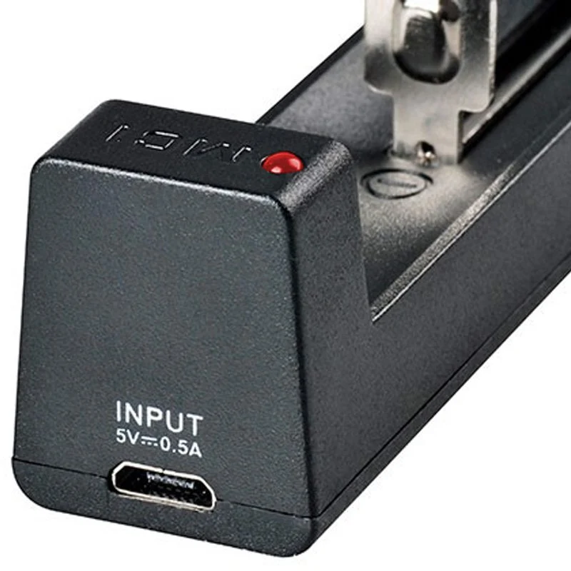 Xtar 1-Schacht USB-Schnellladegerät mit bis zu 1Ah Ladestrom