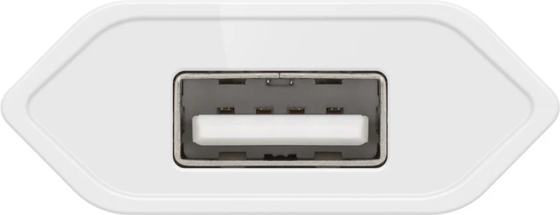 Goobay USB-C™ Ladeset 1 A - Netzteil mit Type-C™ Kabel 1m (weiß)