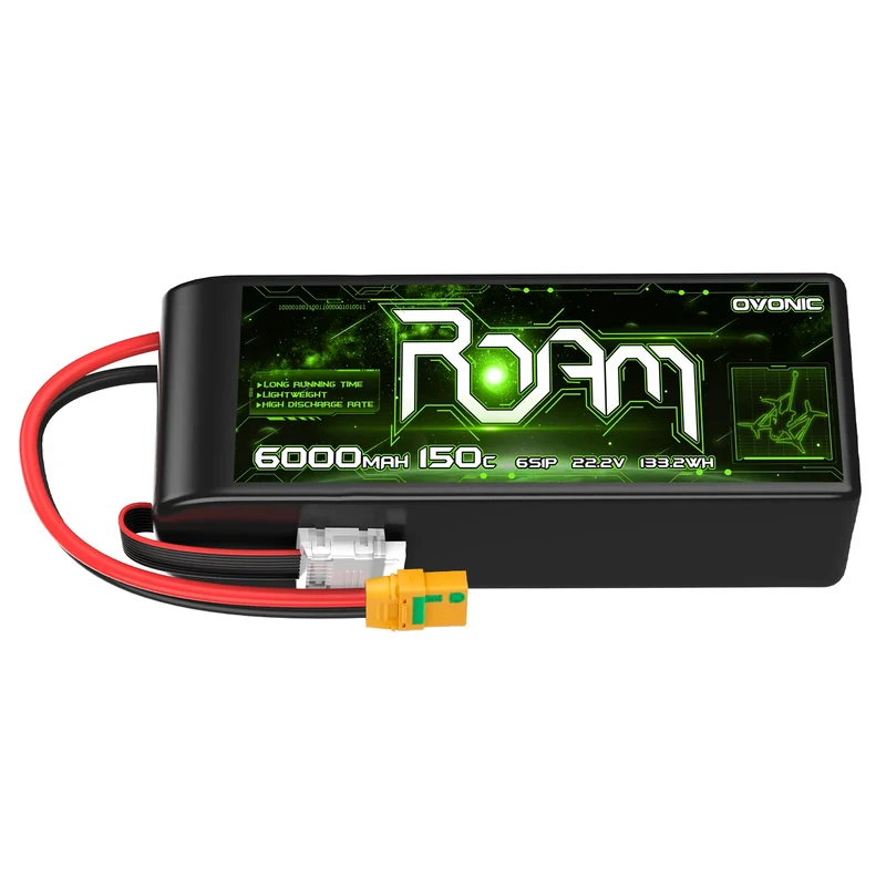Ovonic Roam Series 6S Lipo Akku 6000mAh 6S1P 150C 22,2V Lipo Akku XT90-S