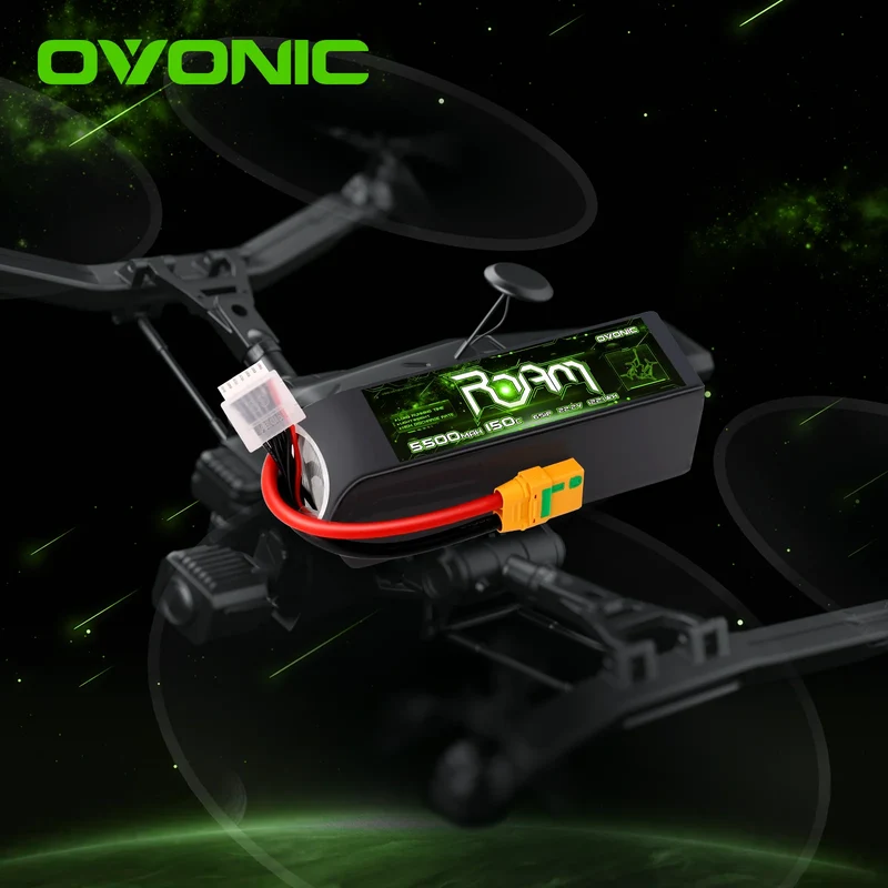 Ovonic Roam Series 6S Lipo Akku 5500mAh 6S1P 150C 22,2V XT90-S Anti-Blitz