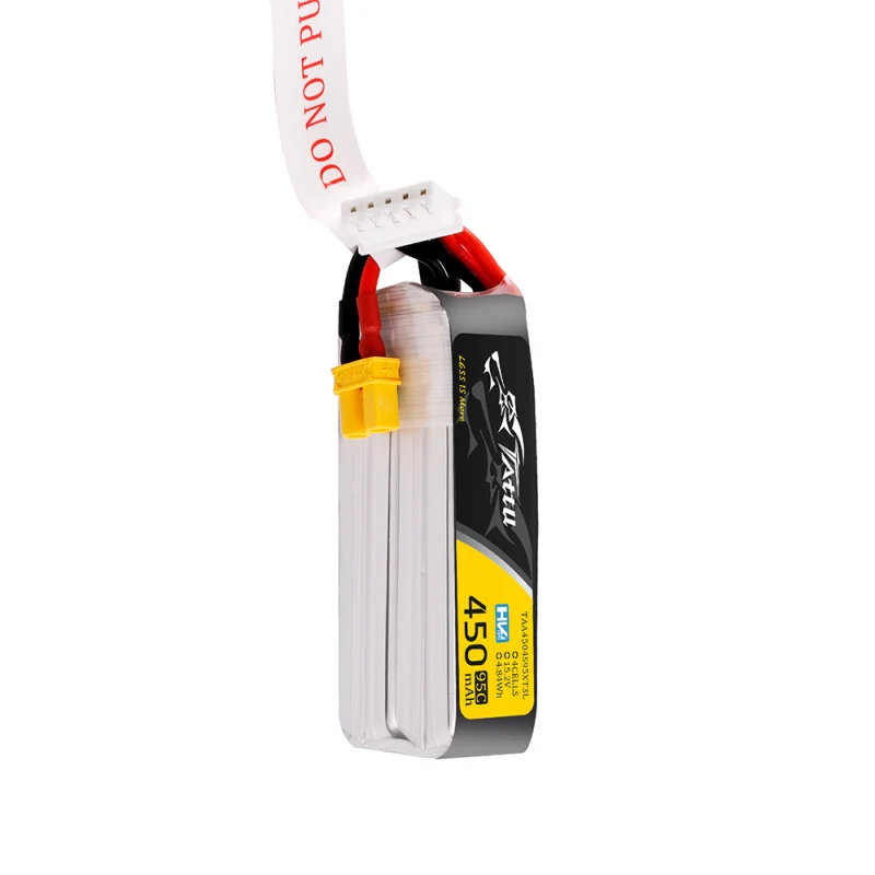 Tattu 4S 450mAh 95C 15,2V HV Lipo-Akku mit XT30-Stecker