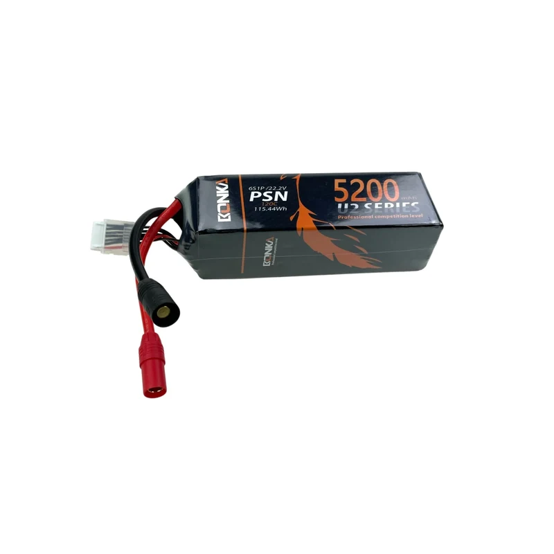 Bonka 6S 5200mAh 120C 22,2V AS150 Antiblitz Lipo Akku
