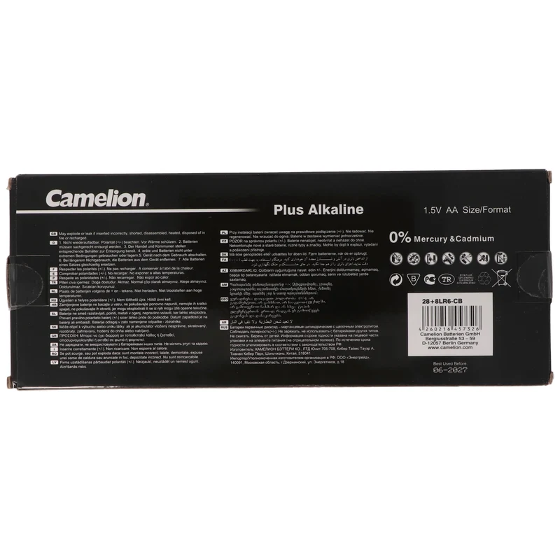 28+8 gratis, Sparpack Camelion Plus Alkaline Mignon Batterien, AA, LR6, 1,5V