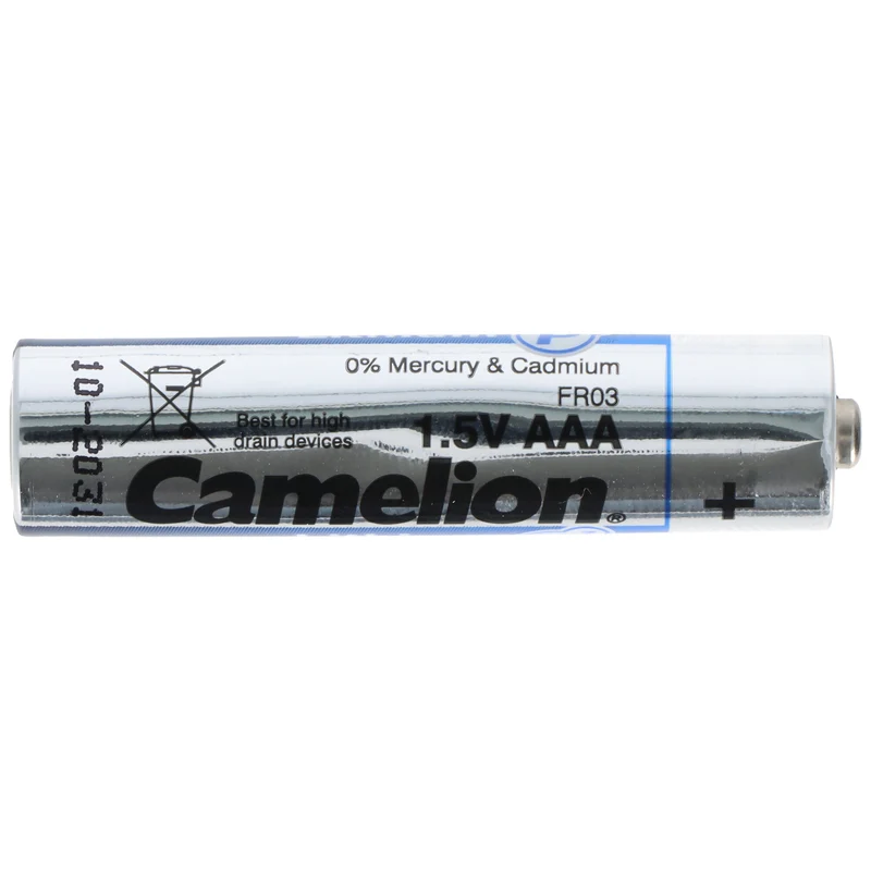 Camelion Lithium Batterie AAA, Micro, FR03, 1,5V, 2er-Blister