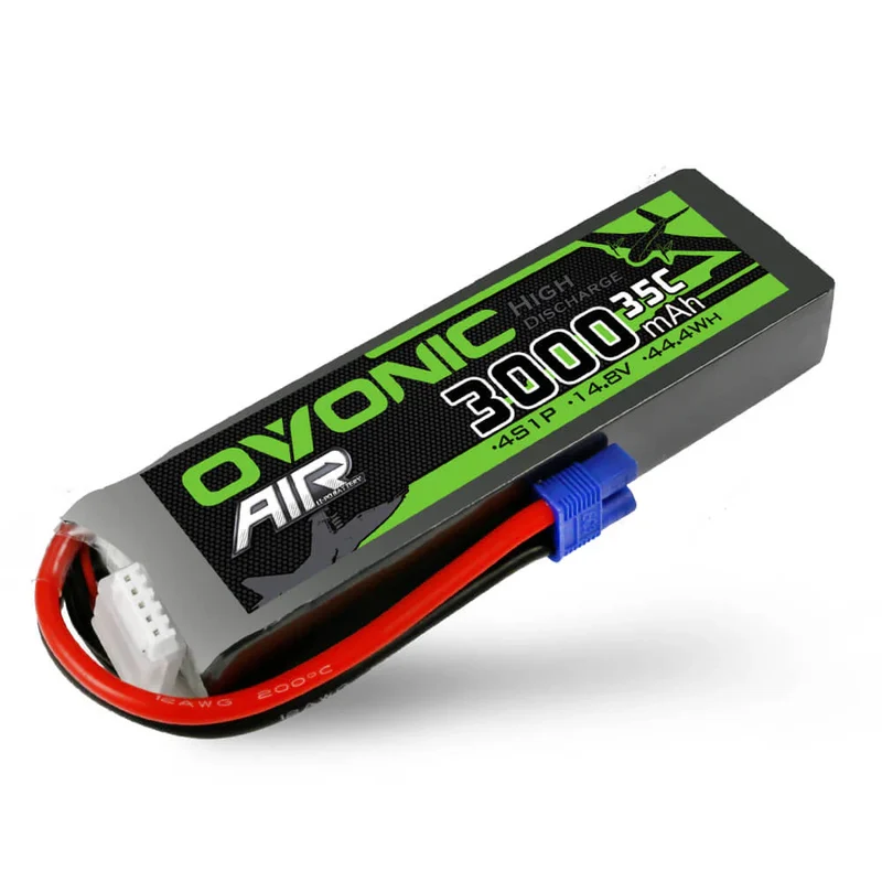 Ovonic Air 4S 3000mAh 4S 14,8V 35C Lipo Akku mit EC3 Stecker