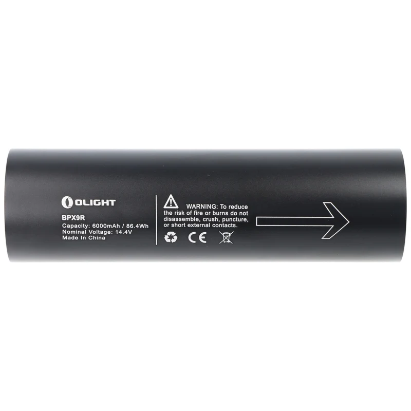 Olight X9R Ersatz-Akku mit Schutzhülle 14.4 V 6000mAh