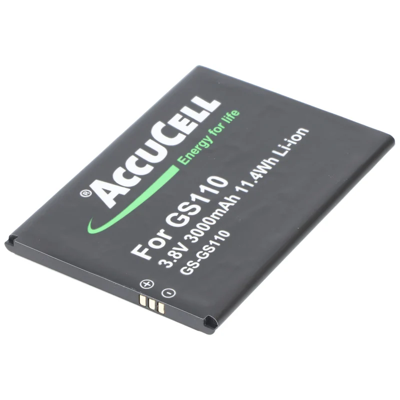 AccuCell Akku passend für Gigaset GS110 Li-ion 3.8V 3000mAh 11.4Wh