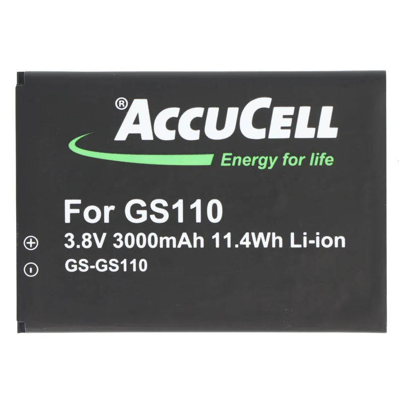 AccuCell Akku passend für Gigaset GS110 Li-ion 3.8V 3000mAh 11.4Wh