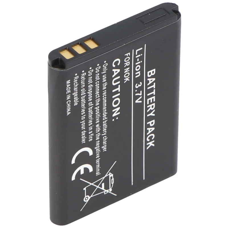 AccuCell Akku passend für Nokia 7260, BL-5B, 720mAh