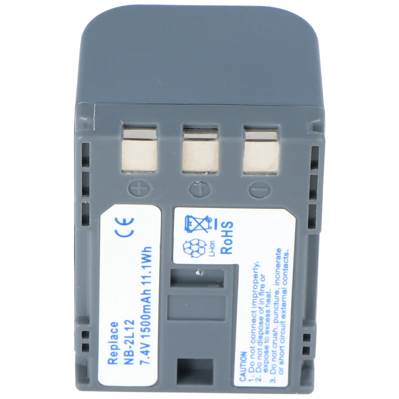 AccuCell Akku passend für Canon BP-2L5, BP-2L12, 1500mAh