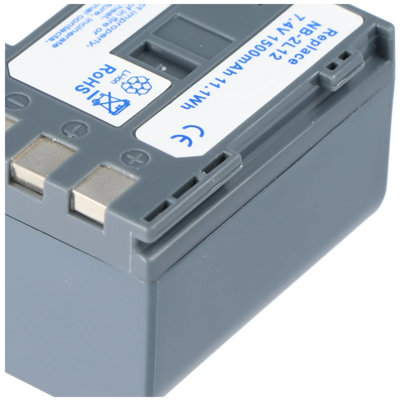 AccuCell Akku passend für Canon BP-2L5, BP-2L12, 1500mAh