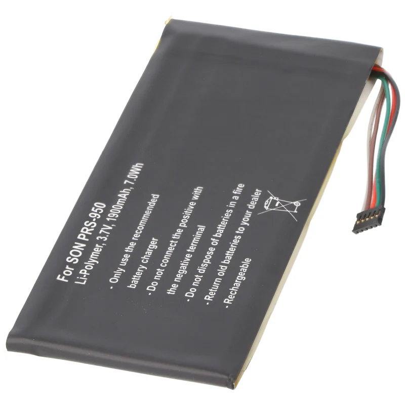 AccuCell Akku passend für den Sony PRS-950 Akku LIS1460HEPC, 3,7 Volt mit 1900mAh